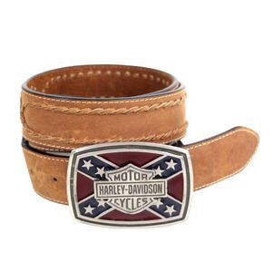 Silver Creek TAN BROWN GENUINE LEATHER 1 3/8"Wd CASUAL DRESS MEN'S BELT 40 (t74
